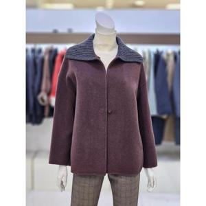 소고트리아나 세이브존07 트리아나 여성 니트넥 울 A라인 반 코트 TH4HA06