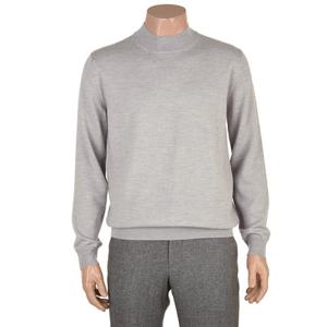 [YEZAC] 고급스럽고 심플한 울100 반터틀넥 니트 (YJ3FCD431 GY)