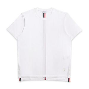 톰브라운 MJS056A 00050 100 센터백 스트라이프 남성 반팔티