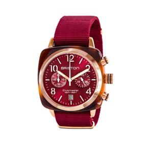 [브리스톤][공식] 클래식 로즈골드 버건디 (510P8ND) 남여공용시계