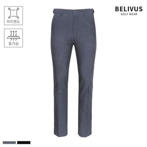 빌리버스 골프웨어 남성 슬랙스 BBLP011 밴딩 긴바지 스판 팬츠