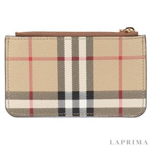 라프리마 버버리 체크 스트랩 코인 케이스 8070420