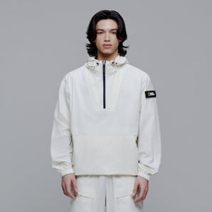 내셔널지오그래픽 N242UFT940 데일리 경량 우븐 스트레치 긴팔 아노락 CRYSTAL BEIGE