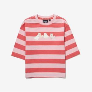 [휠라키즈] TD 스트라이프 7부 티셔츠 (FK2RLG1401X_PRD)