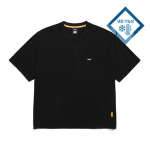 내셔널지오그래픽 N242UTS992 쿨링 반팔 티셔츠 CARBON BLACK