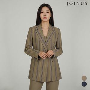 더블 버튼 스트라이프 자켓_JAAU5-CJK220