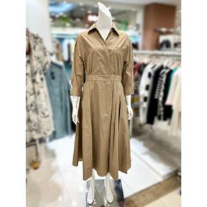 소고 세이브존01 브이넥 카라 플레어 롱 원피스 TK2PA01