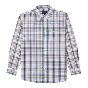 [카이아크만] 자수포인트 체크셔츠(HQASH625U0_GR)