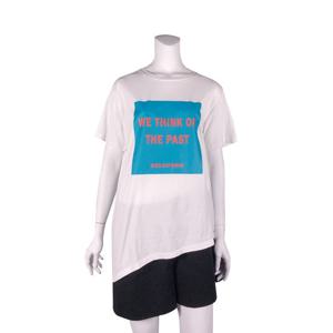 [카이아크만] 리카이폼 프린팅 티셔츠 (KPBTS536W0_WH)