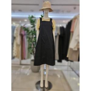 부루앤쥬디 세이브존03 부루앤쥬디   비조 버튼 멜빵 원피스 SAVBBKBQFDR018B