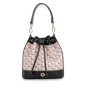 [에스콰이아]24SS 신상 뉴 경량 미니 복주머니 컬러 패턴 포인트 토트 크로스백 EODSHB854BK