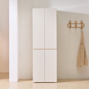 크렘 600 주방수납장 틈새장 빌트인 냉장고옆 수납장