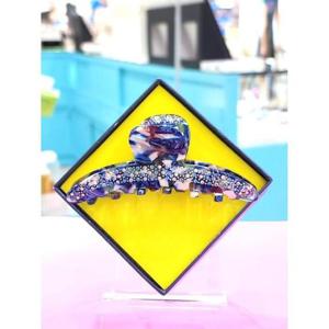 로뎀 세이브존05 프랑스 스와로브스키 슬림 중 집게핀(멀티블루) RDD24030037