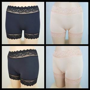 [비너스] 신축성이 좋은 모달스판 속바지  사각팬티 VLG0305PS 레이스 속바지 짧은 속바지 모달 속바지