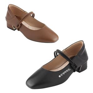 [엘칸토(여성화)]논슬립하이쿠션 LD79 발편한 여성메리제인구두 LCWD13U439 블랙/브라운