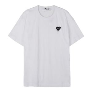 (M)꼼데가르송 블랙 와펜 티셔츠 화이트 AZ-T064-051-2/AX-T064-051-2