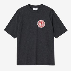 아미 패치 로고 반팔 티셔츠 앤트러사이트 UTS011-717-020