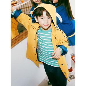 [빈폴키즈]나일론 등교 점퍼 머스타드(BI4839U01G)