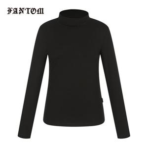 [팬텀] 여성 베이직 반목 긴팔이너티셔츠