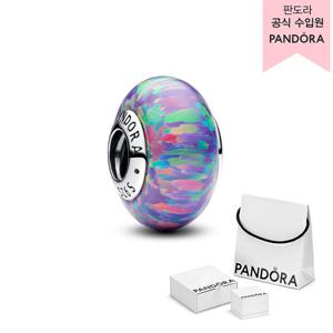 [판도라(주얼리)][백화점 보증서 제공]오팔러센트 퍼플 참_791691C05