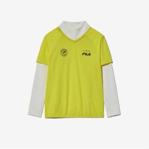 [휠라키즈] PF 싸커 우븐 레이어드 탑 (FK2POG3303M_LGN)