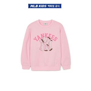 [MLB키즈]클래식 모노그램 입체 빅럭스 맨투맨 (7AMTMT144 50PKL)