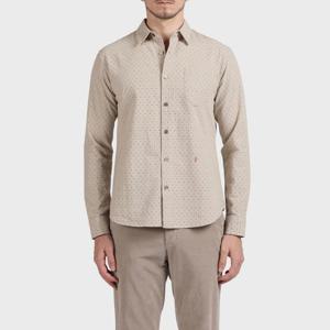 빠니깔레 워시드 스퀘어 도트 셔츠 D-GCSH59