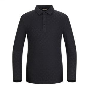 [톨비스트] (남성)전판 로고 자카드 에리 티셔츠_GACF9-MKL040_B