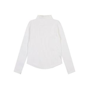 여성)골지 목폴라 티셔츠_BO3WTS655-WH