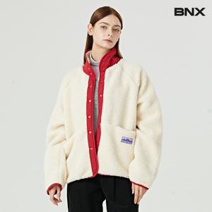 [비엔엑스]플리스 리버시블 패치 캐쥬얼 점퍼 (BW4JP003L0)