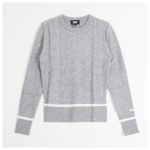[PXG]PXG골프긴팔티 KQF PIFPW4110-12 WOMEN CABLE MIXED SWEATE