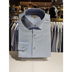 [카운테스마]양말증정-슬림핏 무지 스판소재 긴팔 셔츠CDH3B53011B0