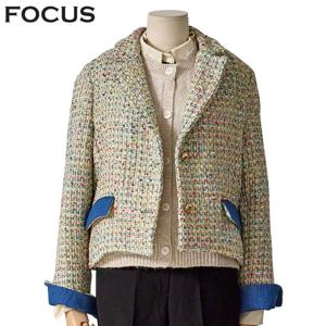 [포커스] 배색트위드자켓(FF4H3JK3056)