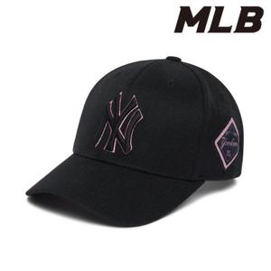 MLB  (3ACP8501N-50BKS) 다이아몬드 스트럭쳐 볼캡 뉴욕양키스