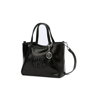 [헤지스핸드백]블랙 미니토트백 HIWA5E550BK