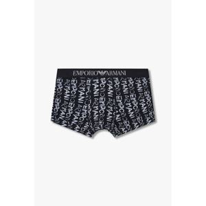 [엠포리오 아르마니 언더웨어]남성 리피트 로고 패턴 밴딩 드로즈 팬티 (0814312013)