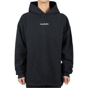 아크네 스튜디오 공용 로고 후드티 블랙 CI0170 900