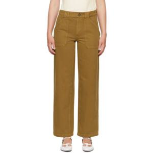 26 SS 아페쎄 여성 브라운 시드니 슬랙스 242252F087003