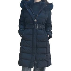 [비꼴리끄(여성)]구스 다운 벨티드 롱패딩 G44PL2010