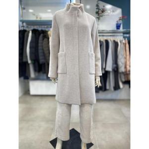 안지크 세이브존07 밴드카라 집업 코트 AF4-HC111-0