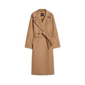 여성 위켄드 막스마라 레지나 울 코트 카멜 RESINA-006