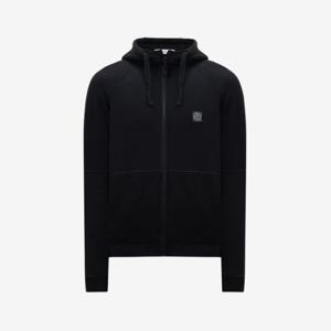 스톤아일랜드 풀 지퍼 후드 자켓 블랙 남성 811560152 V0029