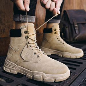 웰트화 사막화 남성 워커 하이탑 미들부츠 2컬러 남자