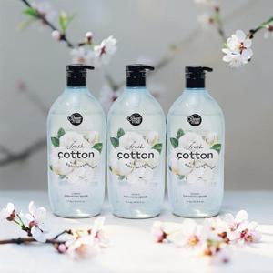샤워메이트 클린코튼 바디워시 1200g 3개