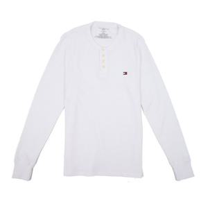 타미힐피거 긴팔 헨리넥 셔츠 09T4076-100