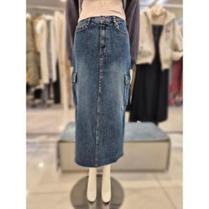 부루앤쥬디 세이브존03 부루앤쥬디 카고 커팅 청스커트 AGBQBDS106AA