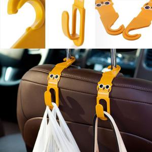 귀여운 이지후크 차량용 후크 가방걸이 옷걸이 (2개)