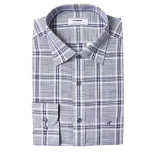 [레노마(셔츠)]레노마셔츠 23 S/S 투톤 미디움 체크 일반핏 RNSSG0-037-NY