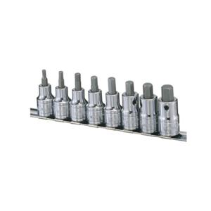 지니어스 육각비트소켓세트 BS-408H 1/2x8pcs