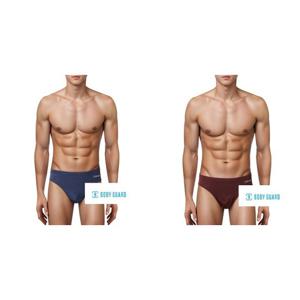 [보디가드](인밴드)부드럽고 신축성 좋은 흡한속건 남성 삼각팬티 2종택1 BGMPA881BGMPA882